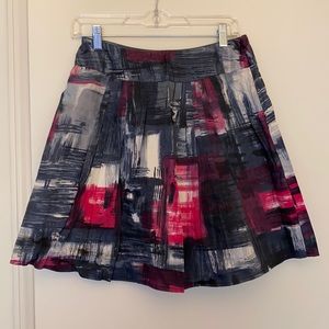 Anthropologie Ispa Abstract Print Skirt Size 2